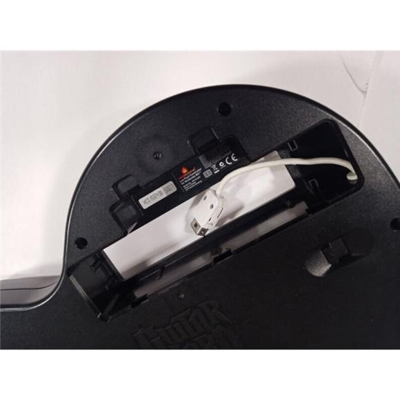 TESTED! Wii Guitar Hero Gibson Les Paul White Wireless Guitar w/ Strap & Game - Picture 8 of 10